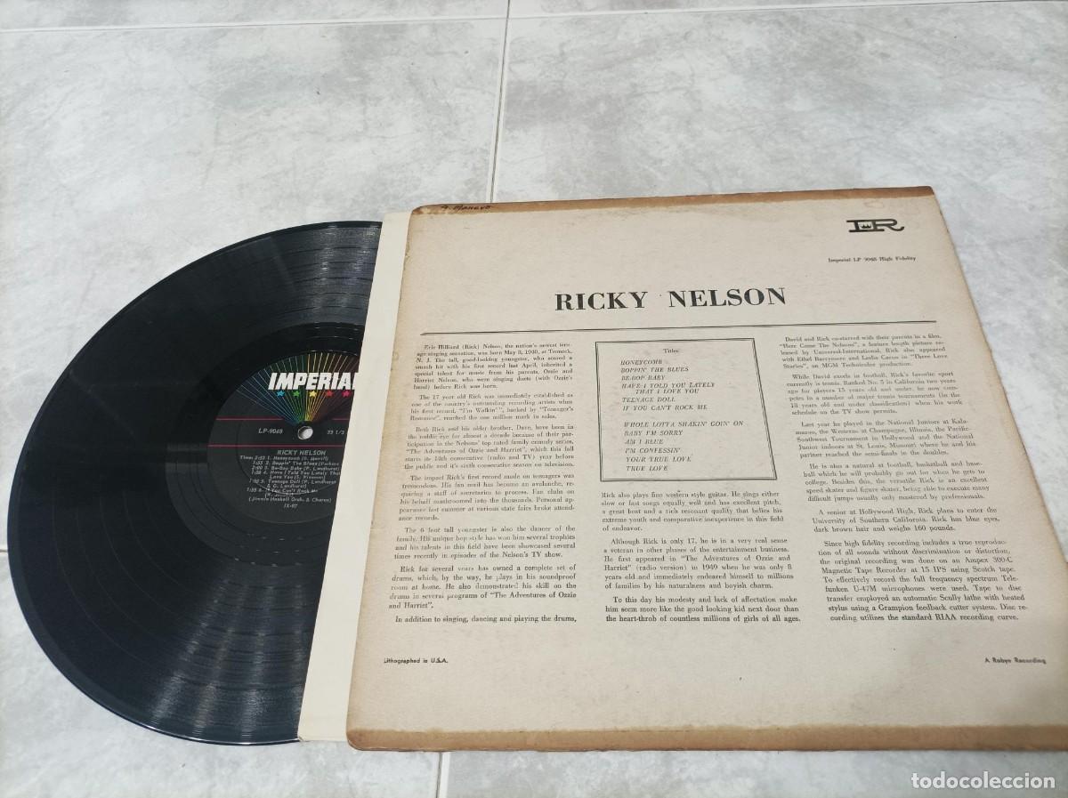 Discos de vinilo: Ricky Nelson lp original USA - Foto 2