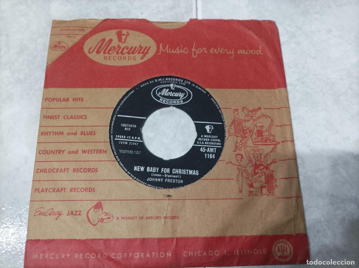 Discos de vinilo: Johnny Preston single original - Foto 1