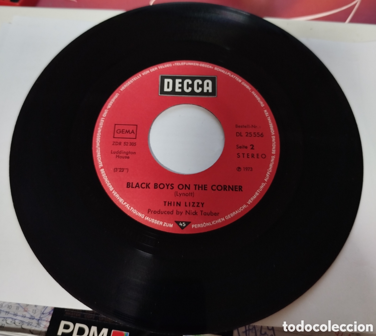 Discos de vinilo: Thin Lizzy - Whisky in the jar. SOLO DISCO - Foto 1