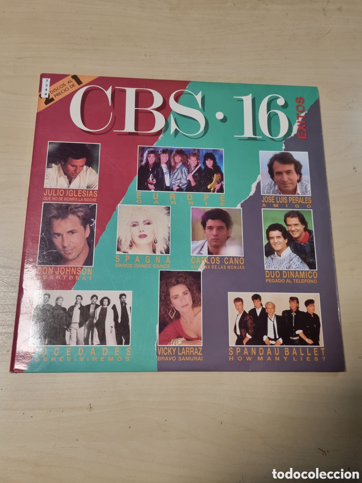 Discos de vinilo: VIN7344 cbs 16 exitos VINILO SEGUNDAMANO - Foto 1