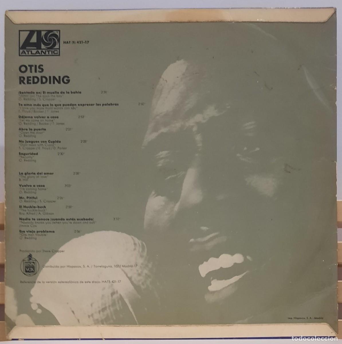 Discos de vinilo: OTIS REDDING &middot;&middot;&middot; El Muelle de la Bahia - (LP) - Foto 2