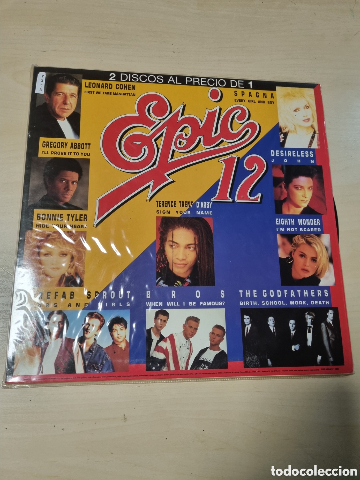 Discos de vinilo: VIN7353 epic 12 VINILO SEGUNDAMANO - Foto 1