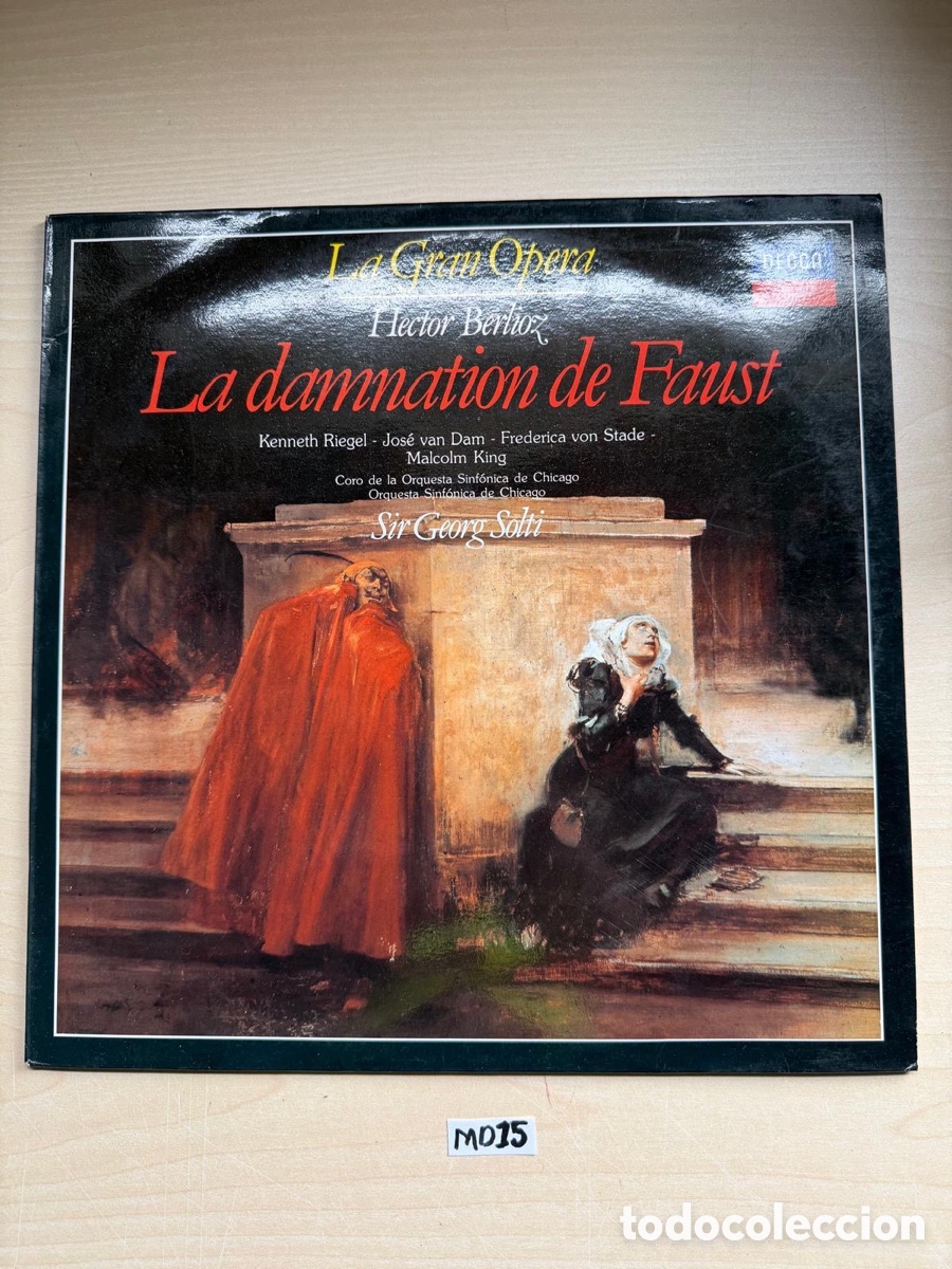 Discos de vinilo: Disco de vinilo la damnation de faust - Foto 1