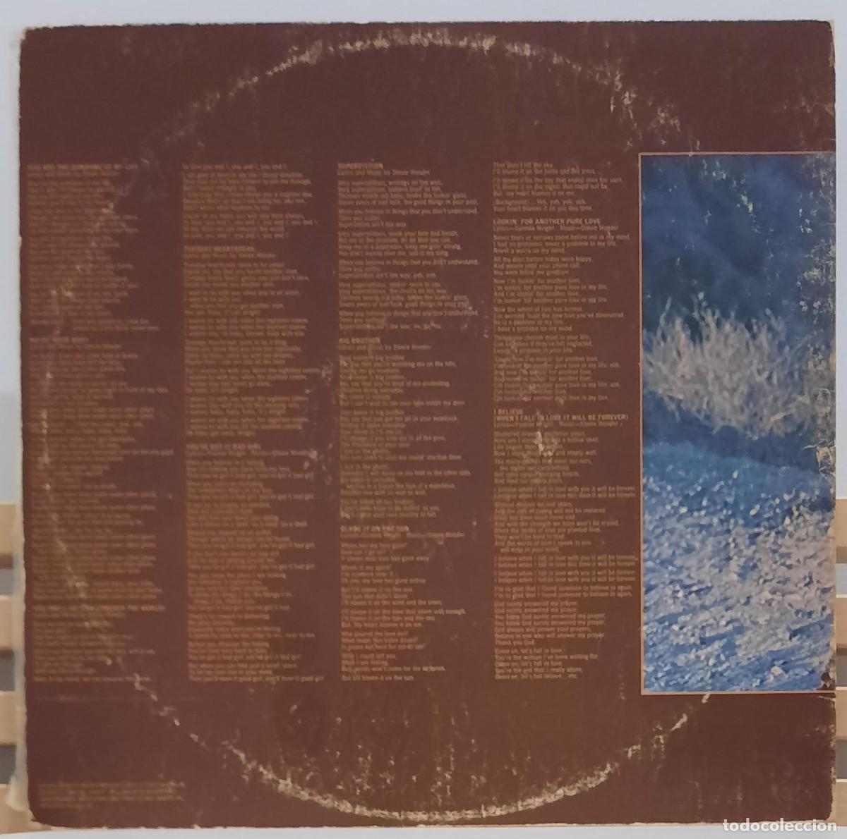 Discos de vinilo: STEVIE WONDER &middot;&middot;&middot; Talking Book - (LP) - Foto 2