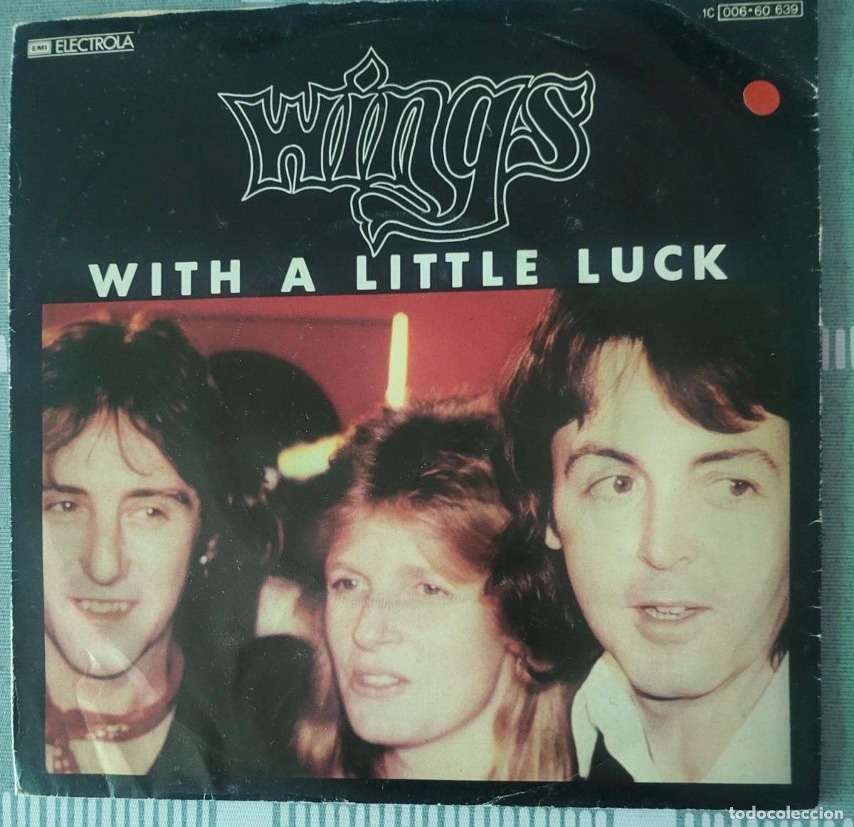 Discos de vinilo: Wings single sello Electrola a&ntilde;o 1978... - Foto 1