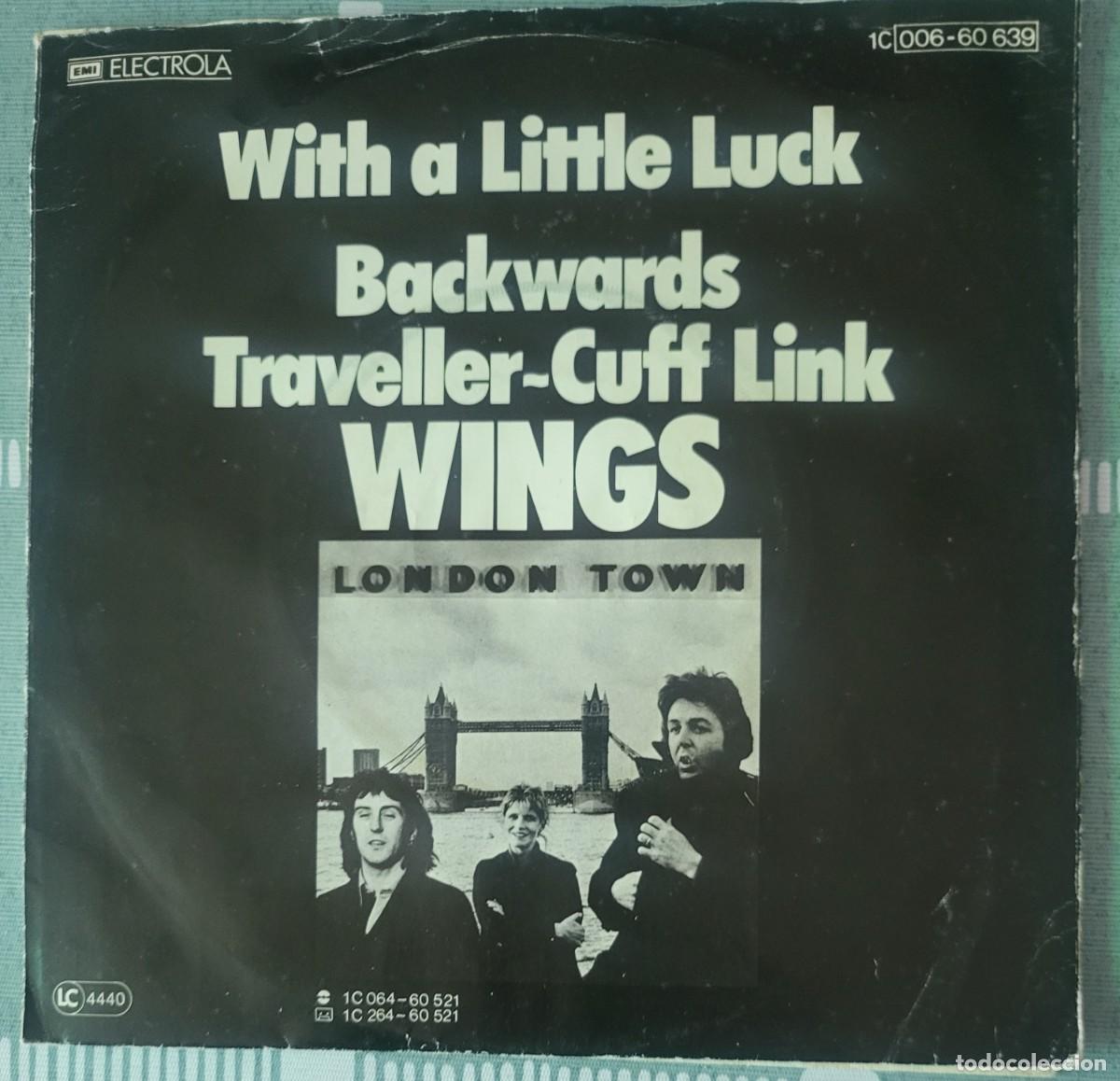 Discos de vinilo: Wings single sello Electrola a&ntilde;o 1978... - Foto 2