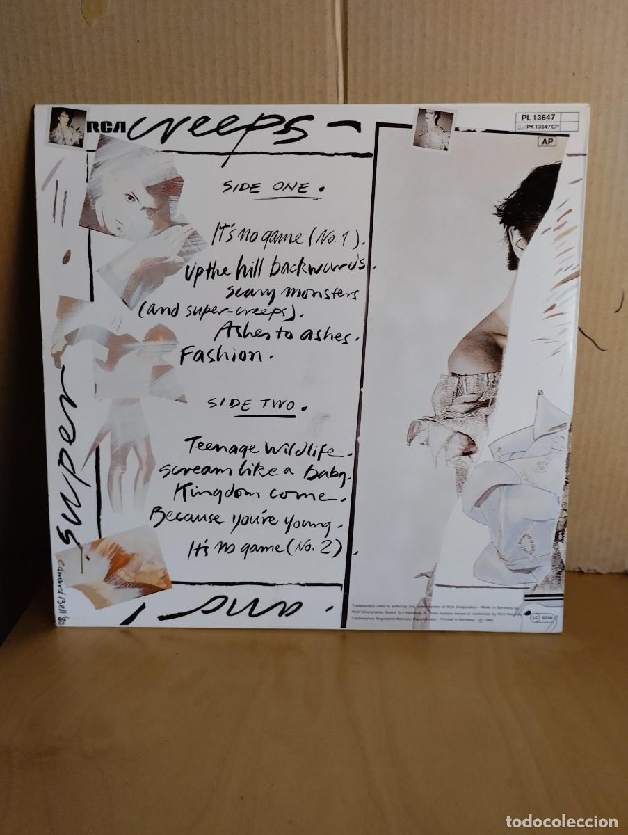 Discos de vinilo: DAVID BOWIE ----- SCARY MONSTERS - Foto 2