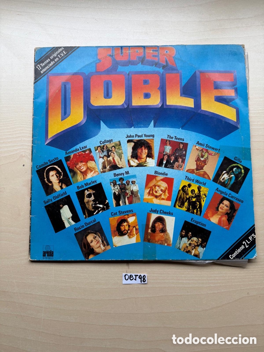 Discos de vinilo: Disco de vinilo s&uacute;per doble - Foto 1
