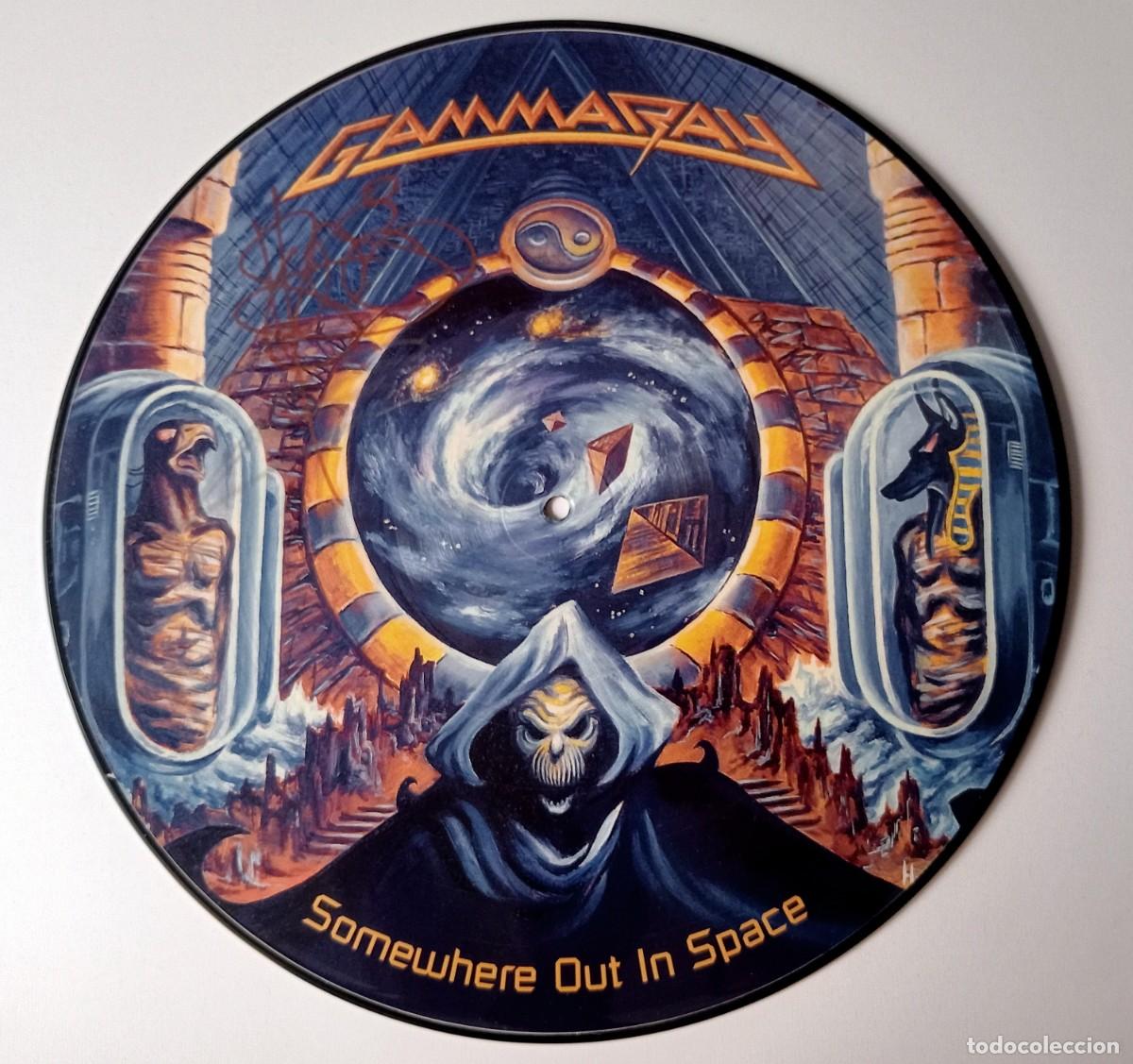 Discos de vinilo: PICTURE DISC GAMMA RAY - SOMEWHERE OUT IN SPACE - Foto 1