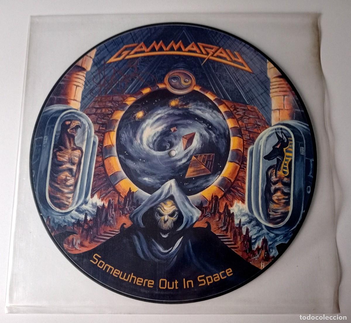 Discos de vinilo: PICTURE DISC GAMMA RAY - SOMEWHERE OUT IN SPACE - Foto 3