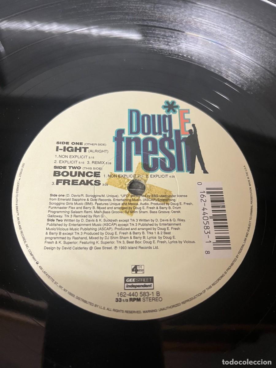 Discos de vinilo: Doug E. Fresh I-Ight (Alright) - Foto 3