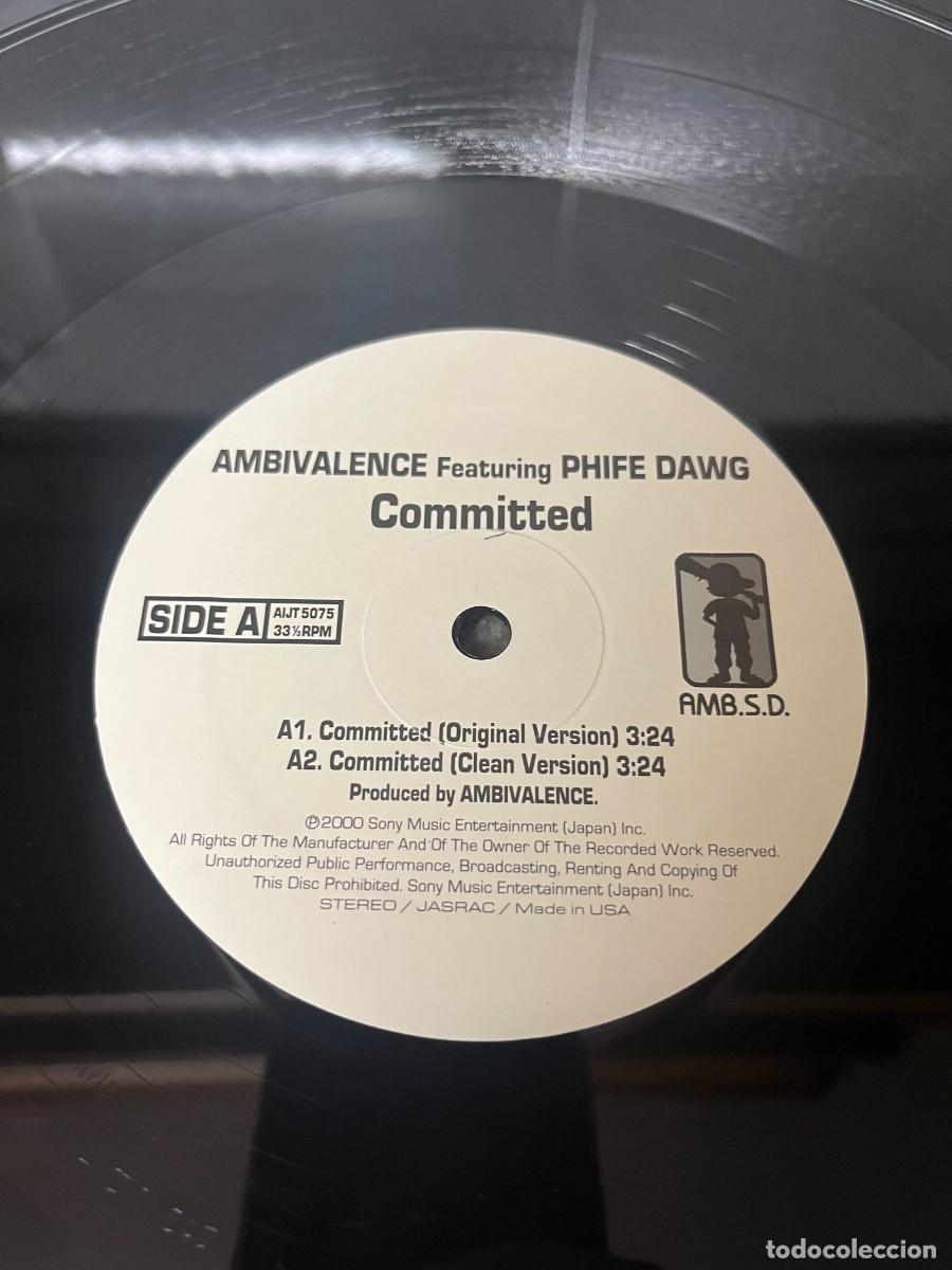 Discos de vinilo: Ambivalence Featuring Phife Dawg Committed - Foto 3