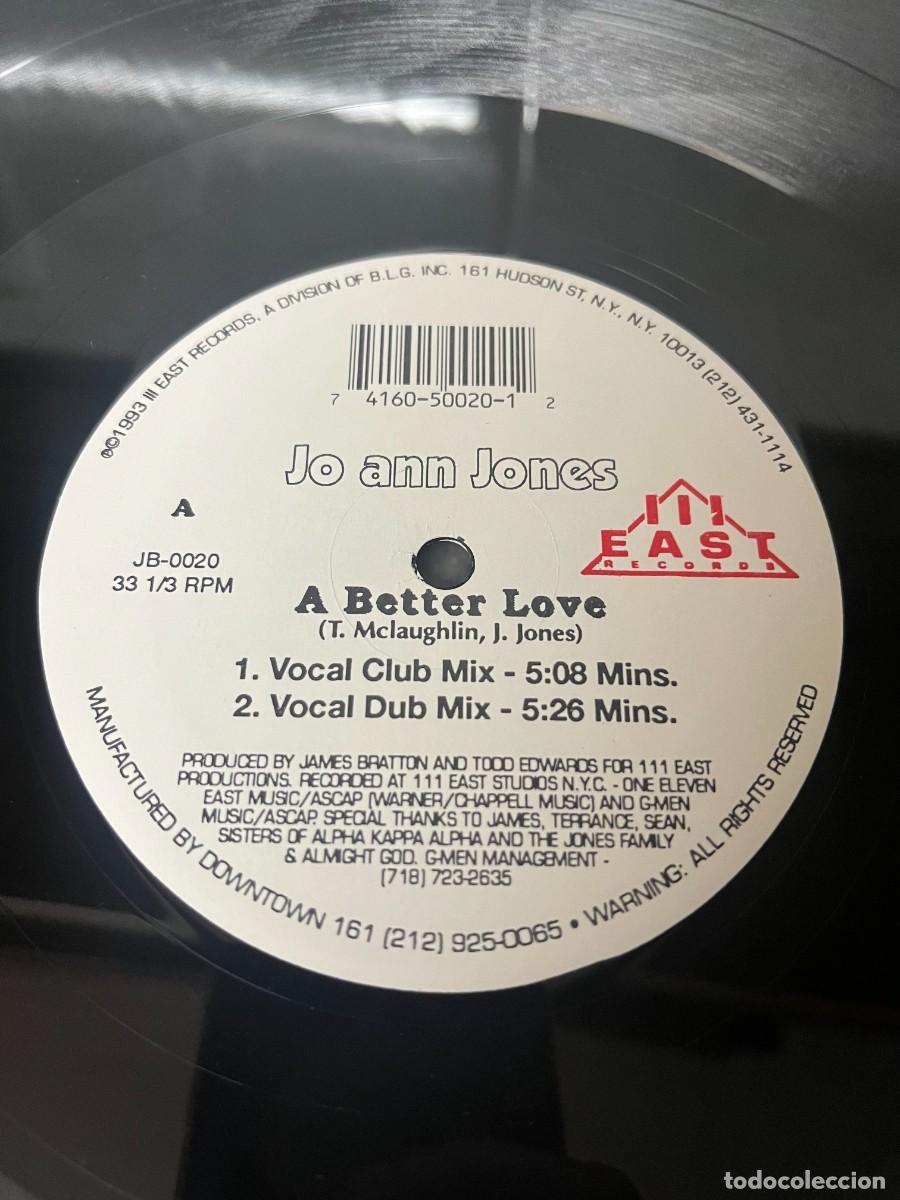 Discos de vinilo: Jo Ann Jones A Better Love - Foto 3