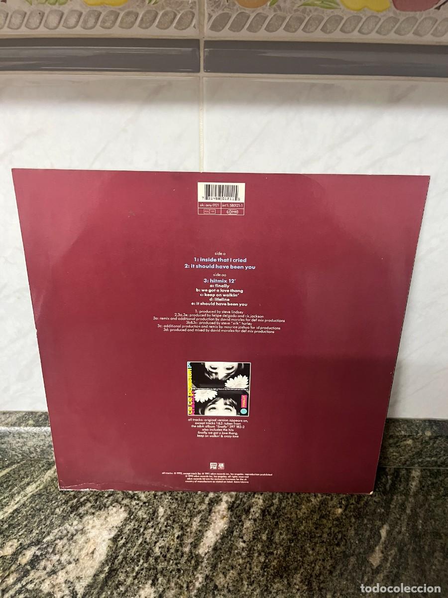 Discos de vinilo: CeCe Peniston Inside That I Cried - Foto 2
