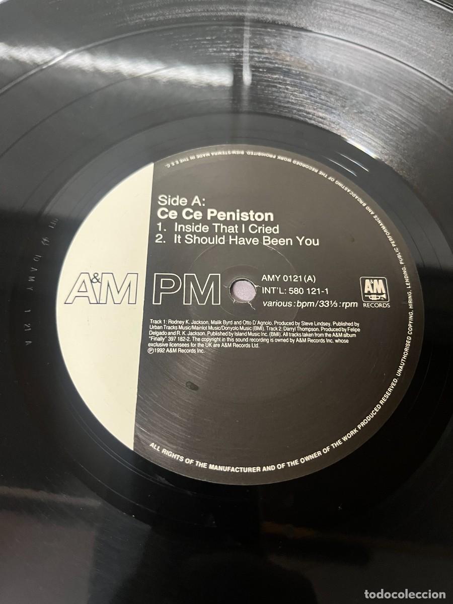Discos de vinilo: CeCe Peniston Inside That I Cried - Foto 4