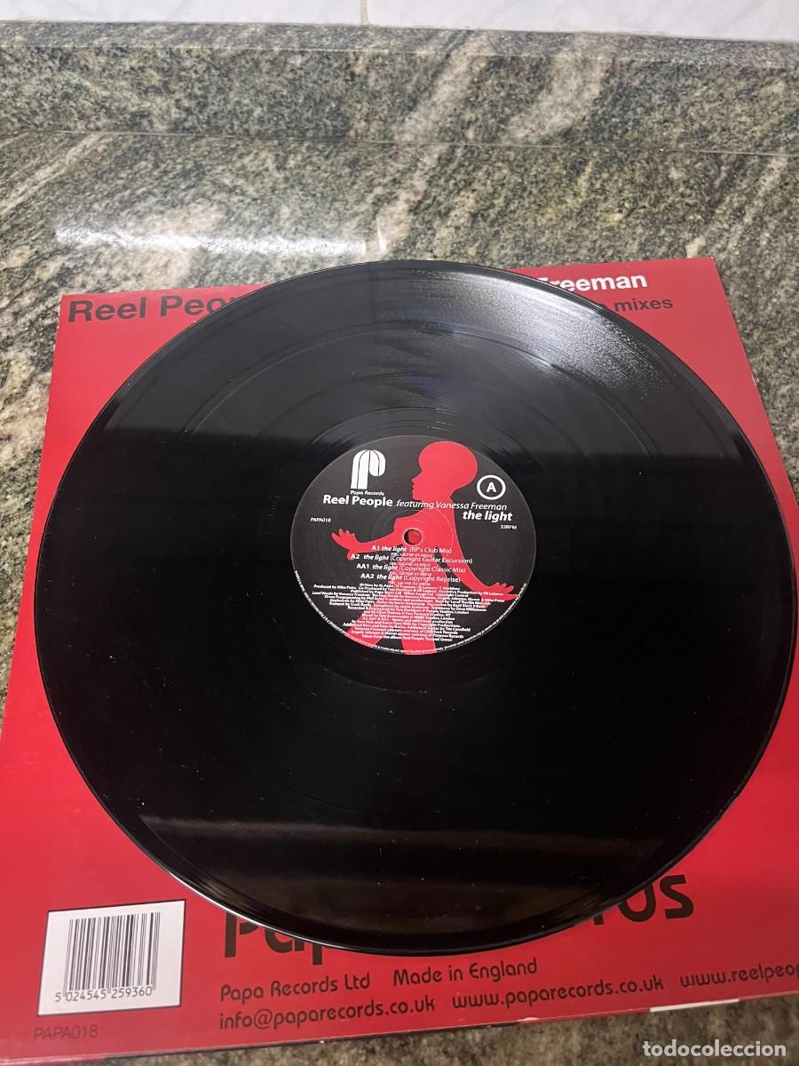 Discos de vinilo: Reel People Featuring Vanessa Freeman The Light - Foto 3