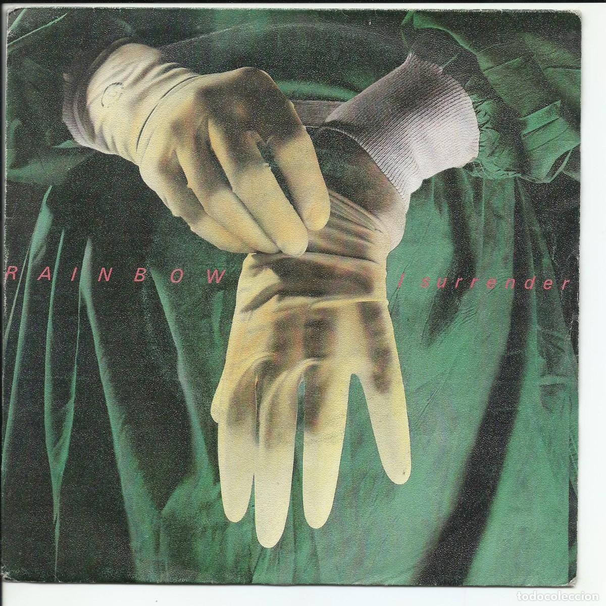 Discos de vinilo: Rainbow .- I Surrender Single Polydor &lrm; 20 95 339 Espa&ntilde;a 1981 - Foto 1