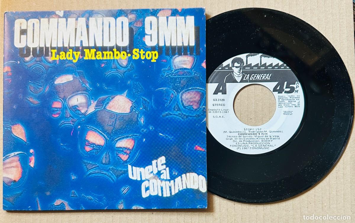Discos de vinilo: COMANDO 9MM SINGLE LADY MAMBO LA GENERAL 1987 - Foto 1