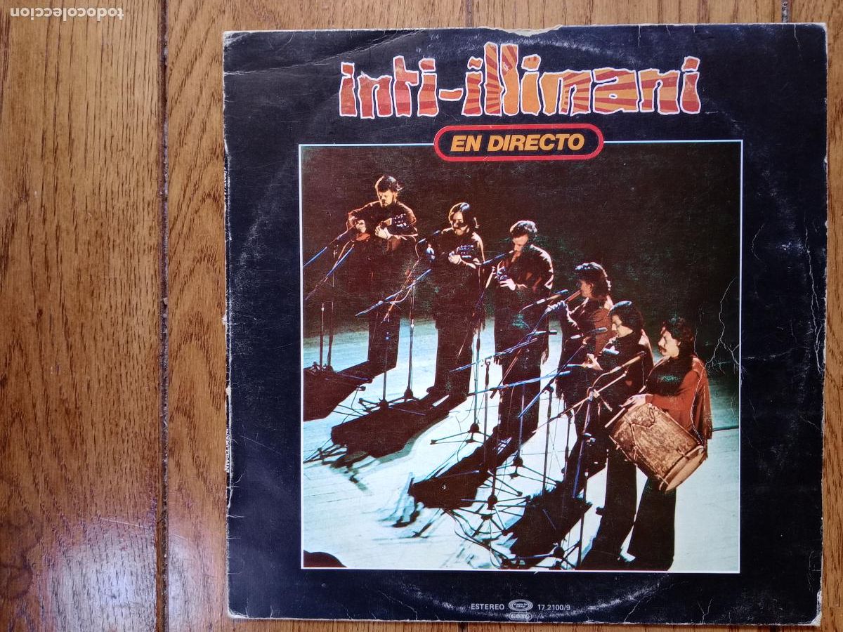Discos de vinilo: Inti-illimani - en directo - Foto 1