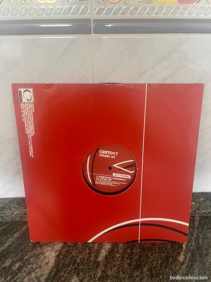 Discos de vinilo: Young Ax Something Wonderful / Listen Up! - Foto 1