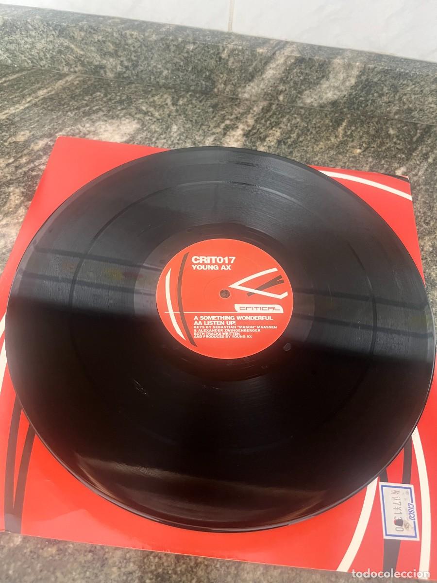 Discos de vinilo: Young Ax Something Wonderful / Listen Up! - Foto 2