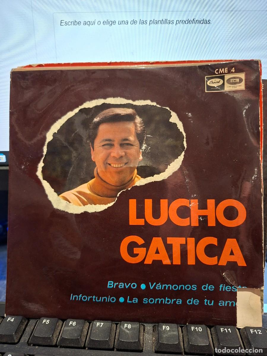 Discos de vinilo: LUCHO GATICA - BRAVO - EP DE VINILO - C-34 - Foto 1
