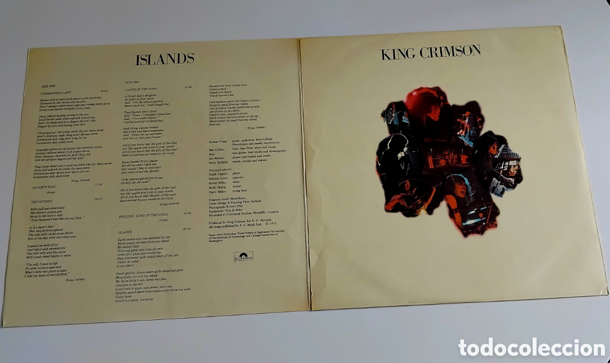 Discos de vinilo: King crimson, islands Lp - Foto 3