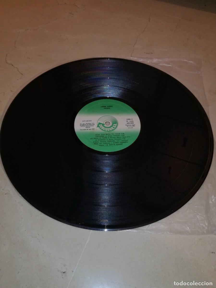 Discos de vinilo: FORMAS-LARGOS SUE&Ntilde;OS-ORIGINAL 1981-RARO Y DIF&Iacute;CIL-ROCK PROGRESIVO ANDALUZ - Foto 3