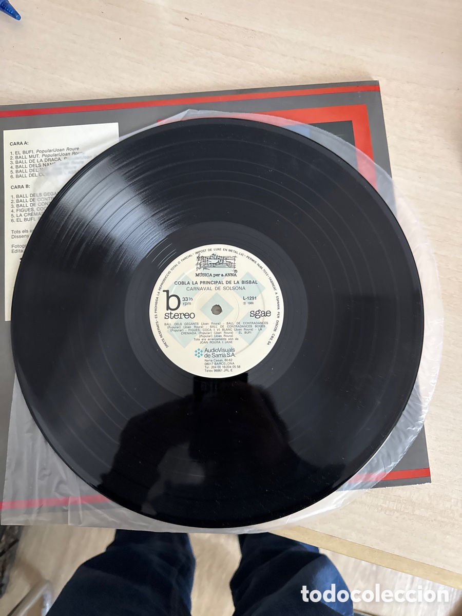 Discos de vinilo: DISCO VINILO CARNAVAL DE SOLSONA 1986 - Foto 4