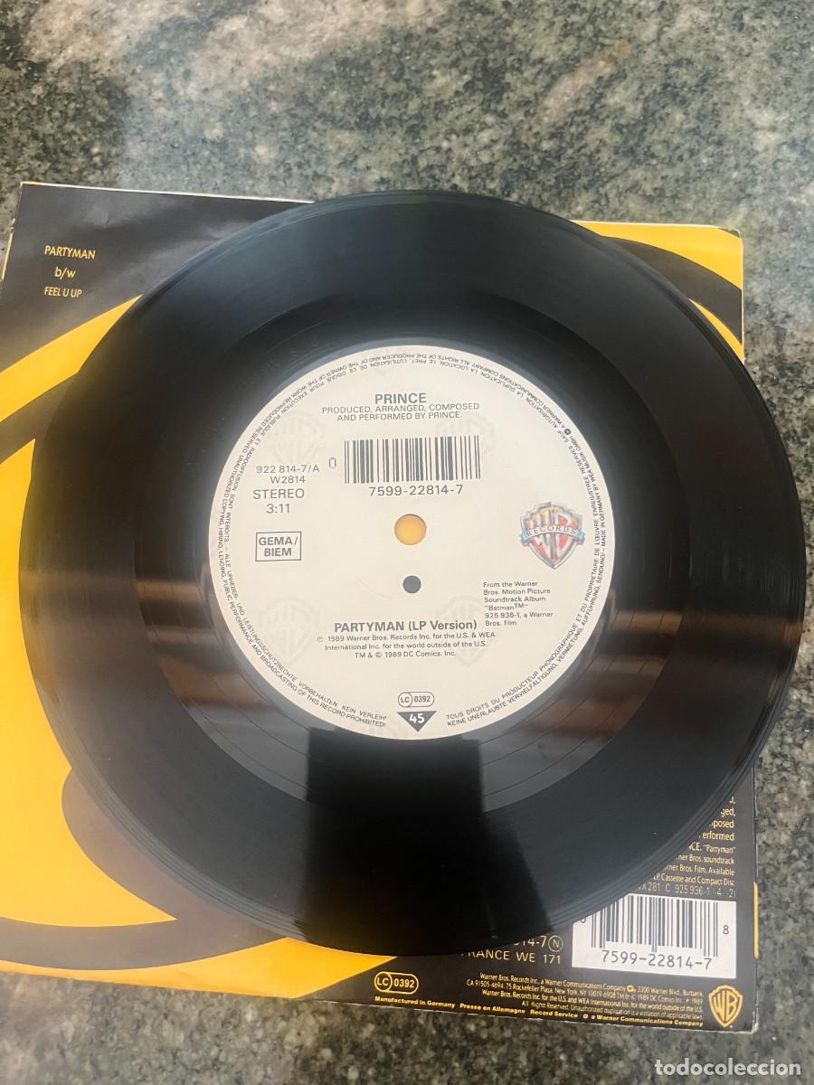 Discos de vinilo: Prince Partyman single - Foto 3