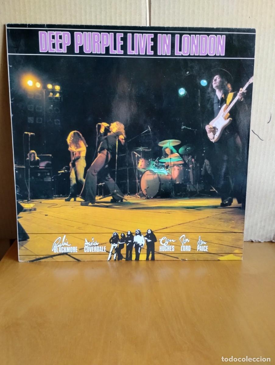 Discos de vinilo: DEEP PURPLE ------ LIVE IN LONDON - Foto 1