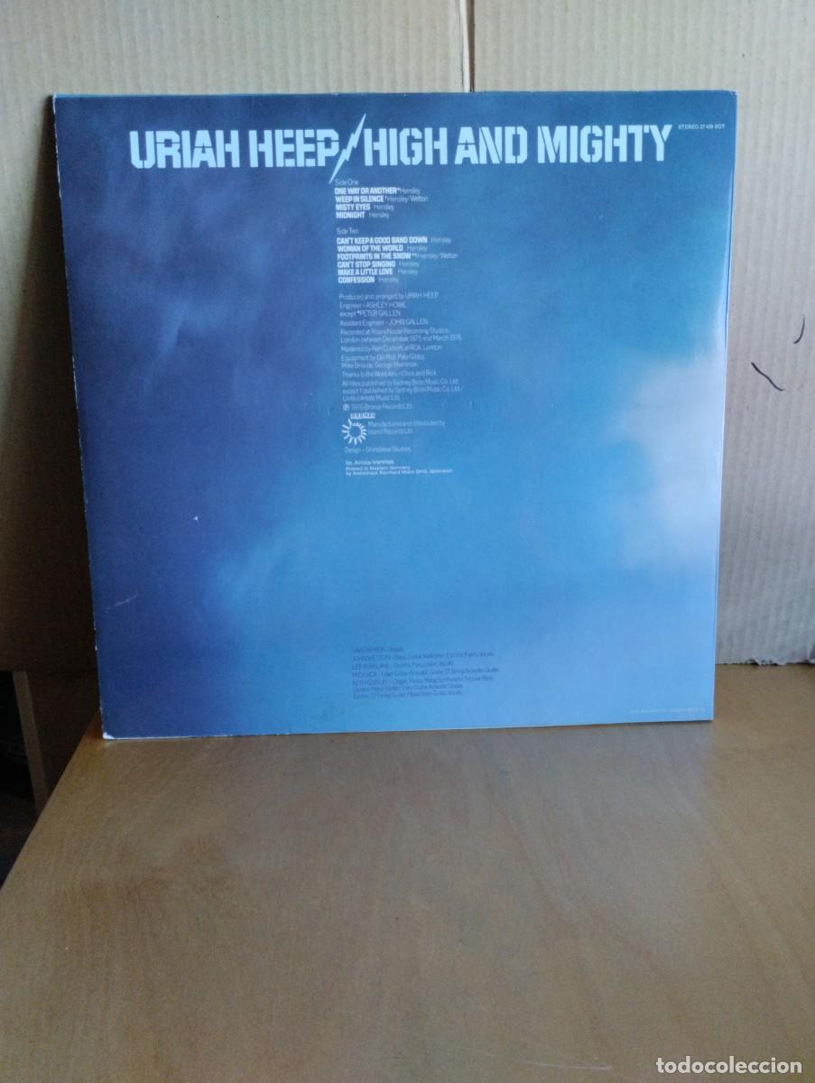 Discos de vinilo: URIAH HEEP ---- HIGH AND MIGHTY - Foto 2