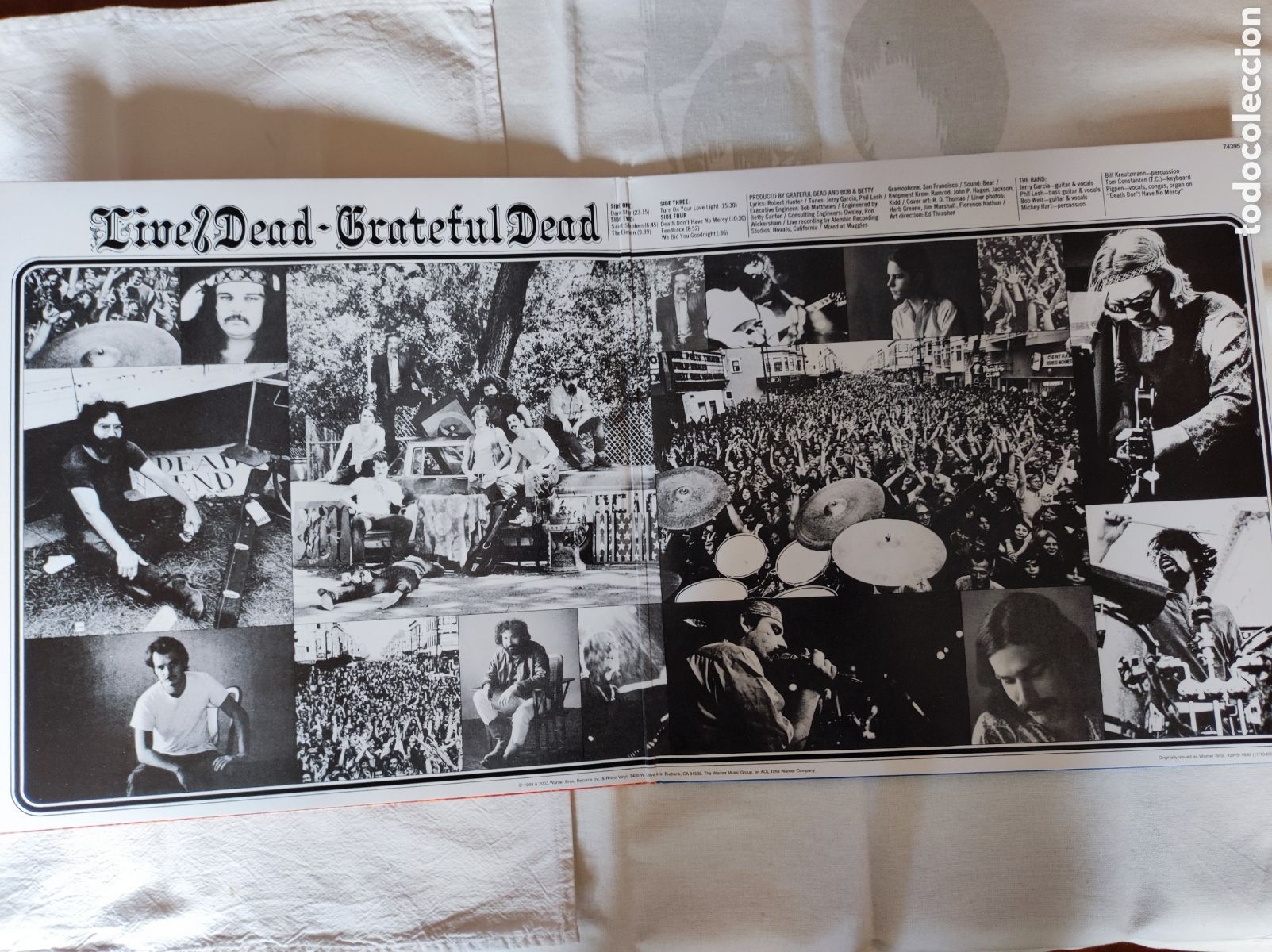 Discos de vinilo: GRATEFUL DEAD - LIVE DEAD - Foto 3