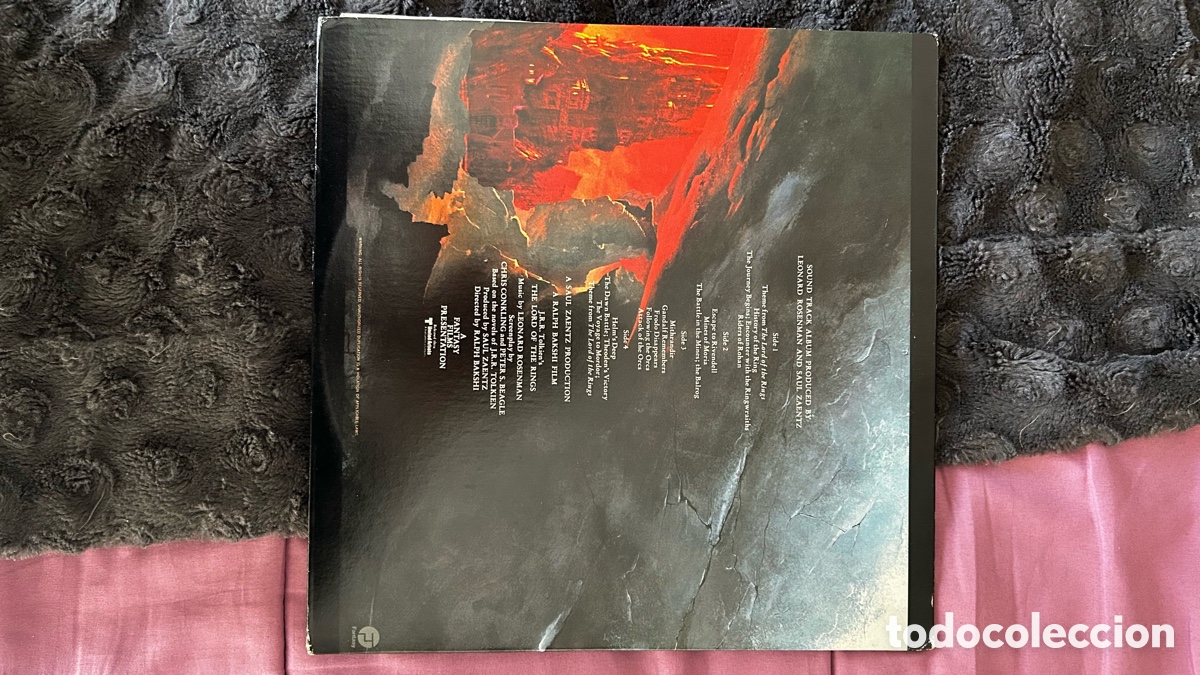Discos de vinilo: Vinilo BSO El Se&ntilde;or de los Anillos (1978) - Ralph Bakshi - Foto 2