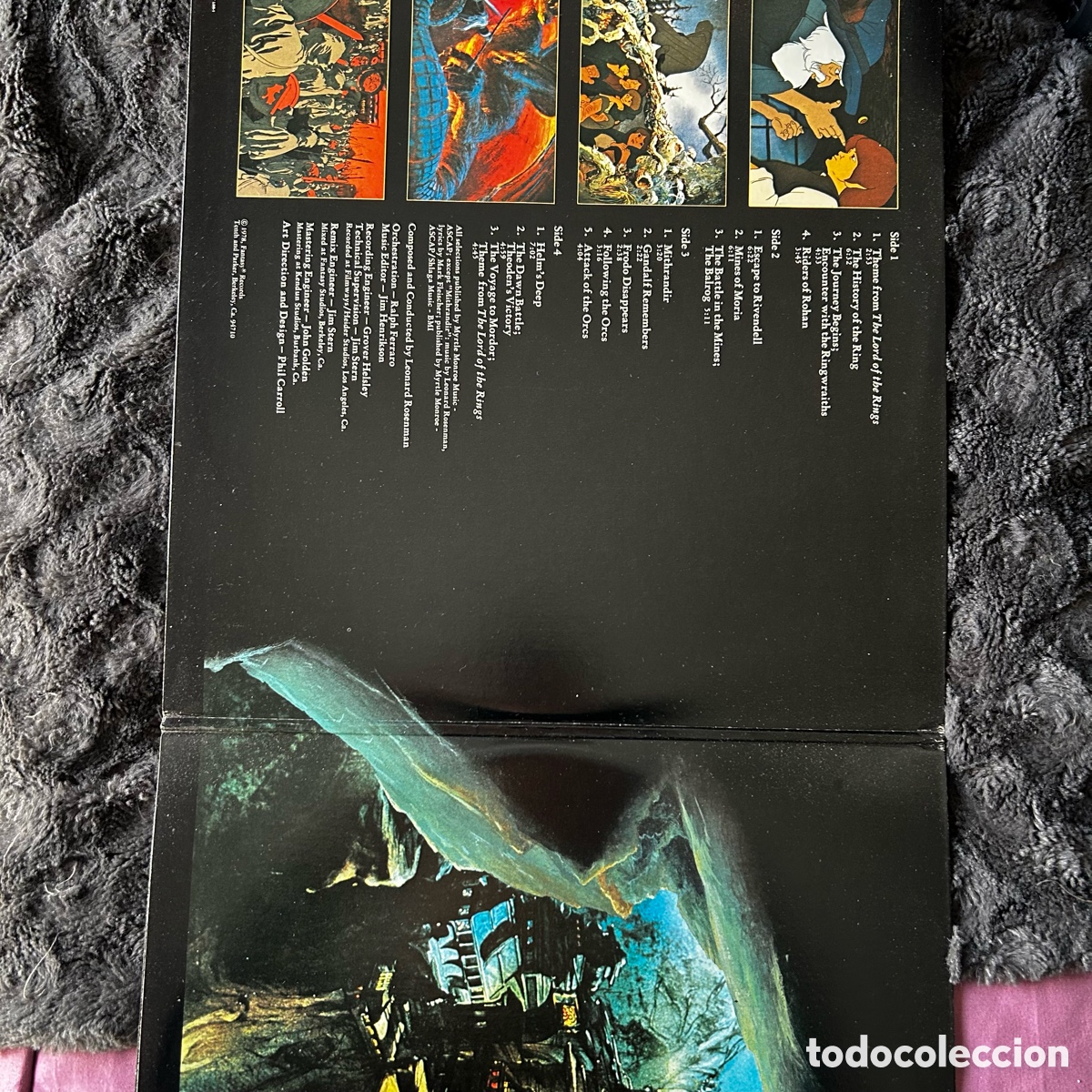 Discos de vinilo: Vinilo BSO El Se&ntilde;or de los Anillos (1978) - Ralph Bakshi - Foto 3