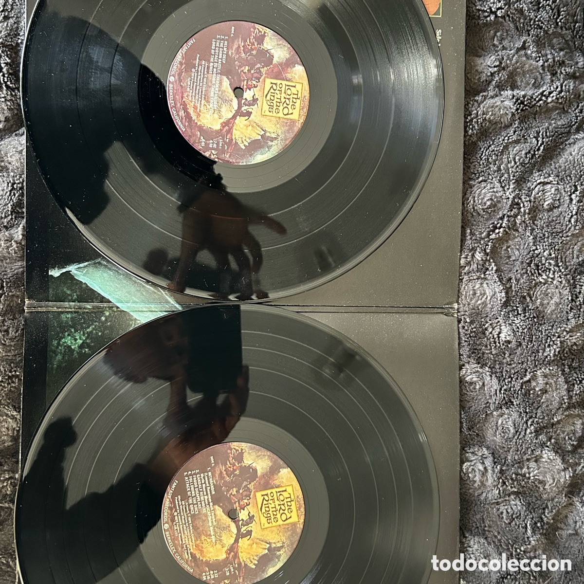 Discos de vinilo: Vinilo BSO El Se&ntilde;or de los Anillos (1978) - Ralph Bakshi - Foto 4