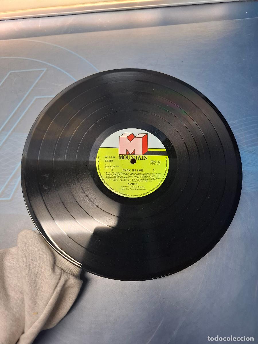 Discos de vinilo: Disco, Lp, Nazareth, Play n The Game - Foto 3