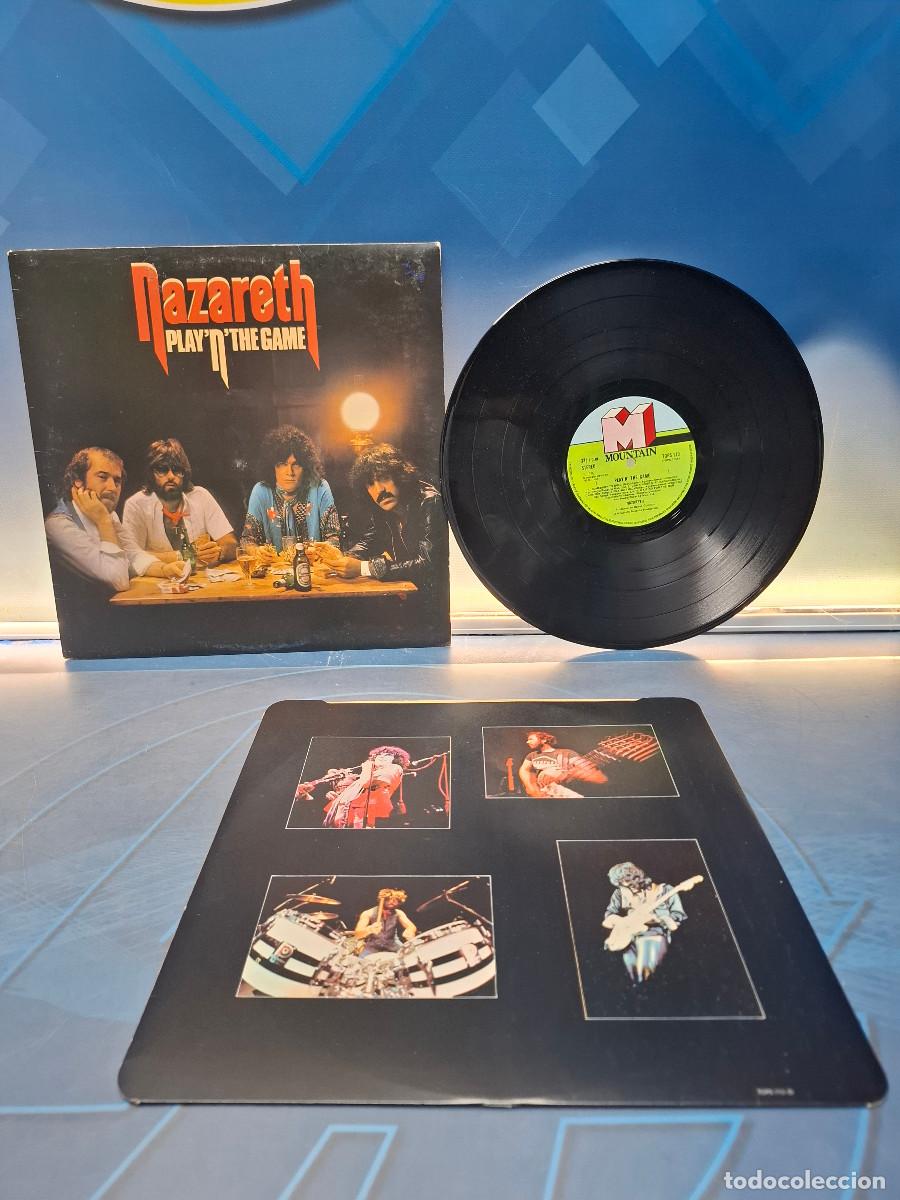 Discos de vinilo: Disco, Lp, Nazareth, Play n The Game - Foto 4
