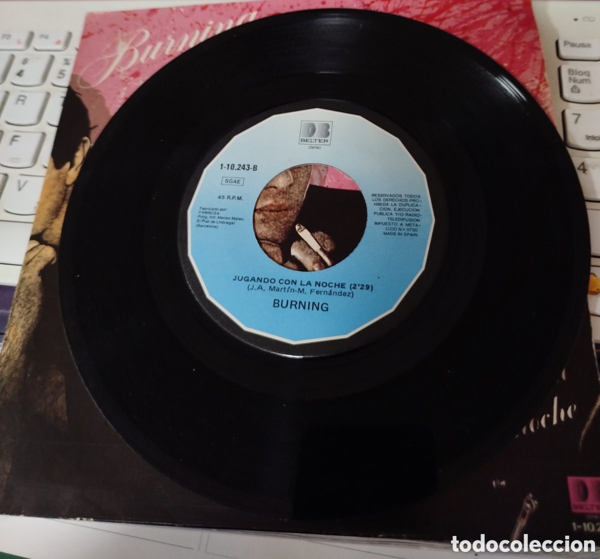 Discos de vinilo: Burning &ndash; Chica de moda - Foto 2