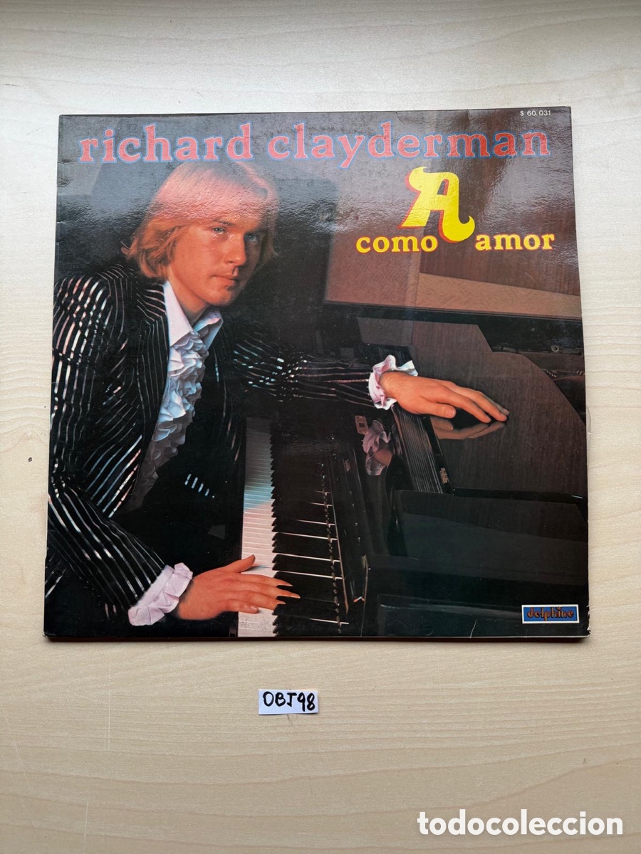 Discos de vinilo: Disco de vinilo Richard clayderman - Foto 1