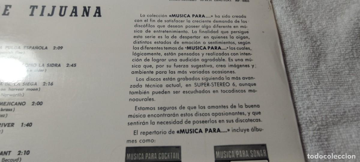Discos de vinilo: MUSICA DE TIJUANA / MP / DESPR1 / - Foto 5
