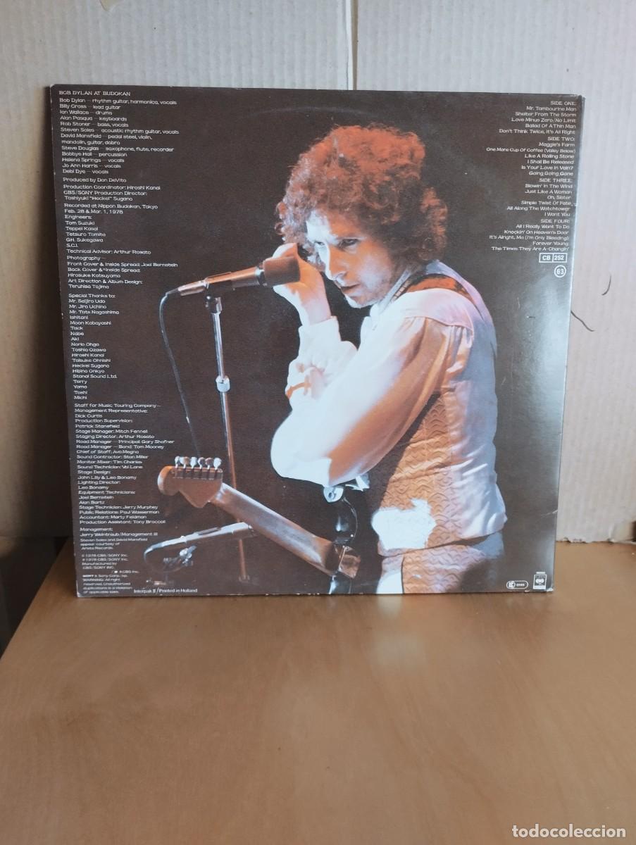 Discos de vinilo: BOB DYLAN ----- AT BUDOKAN - Foto 2