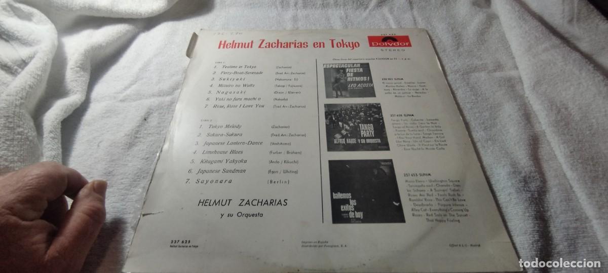 Discos de vinilo: HELMUT ZACHARIAS EN TOKYO / POLYDOR / DESPR1 - Foto 4
