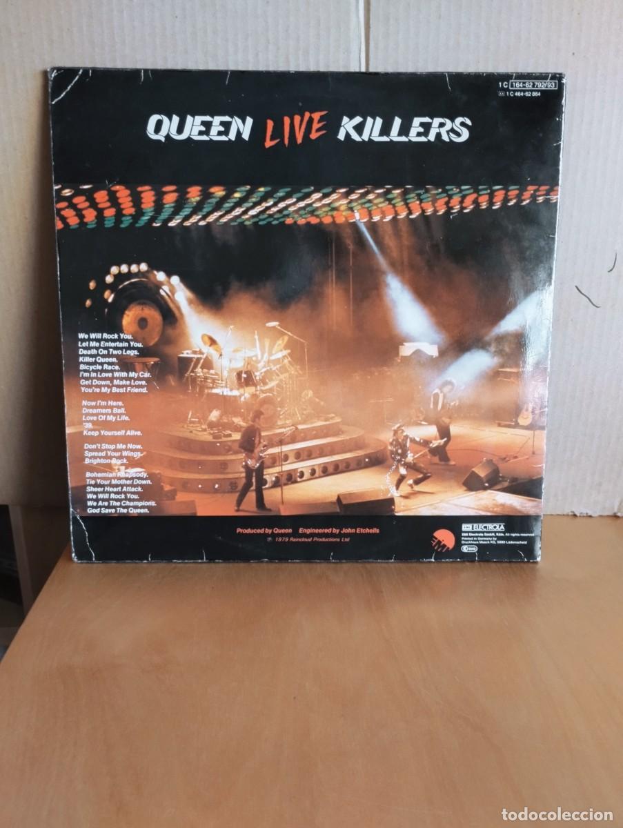 Discos de vinilo: QUEEN ---- LIVE KILLERS - Foto 2