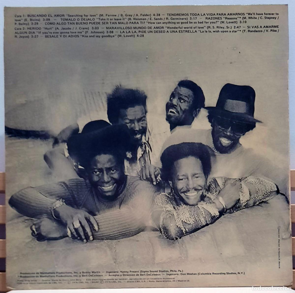 Discos de vinilo: THE MANHATTANS &middot;&middot;&middot; The Manhattans - (LP) - Foto 2