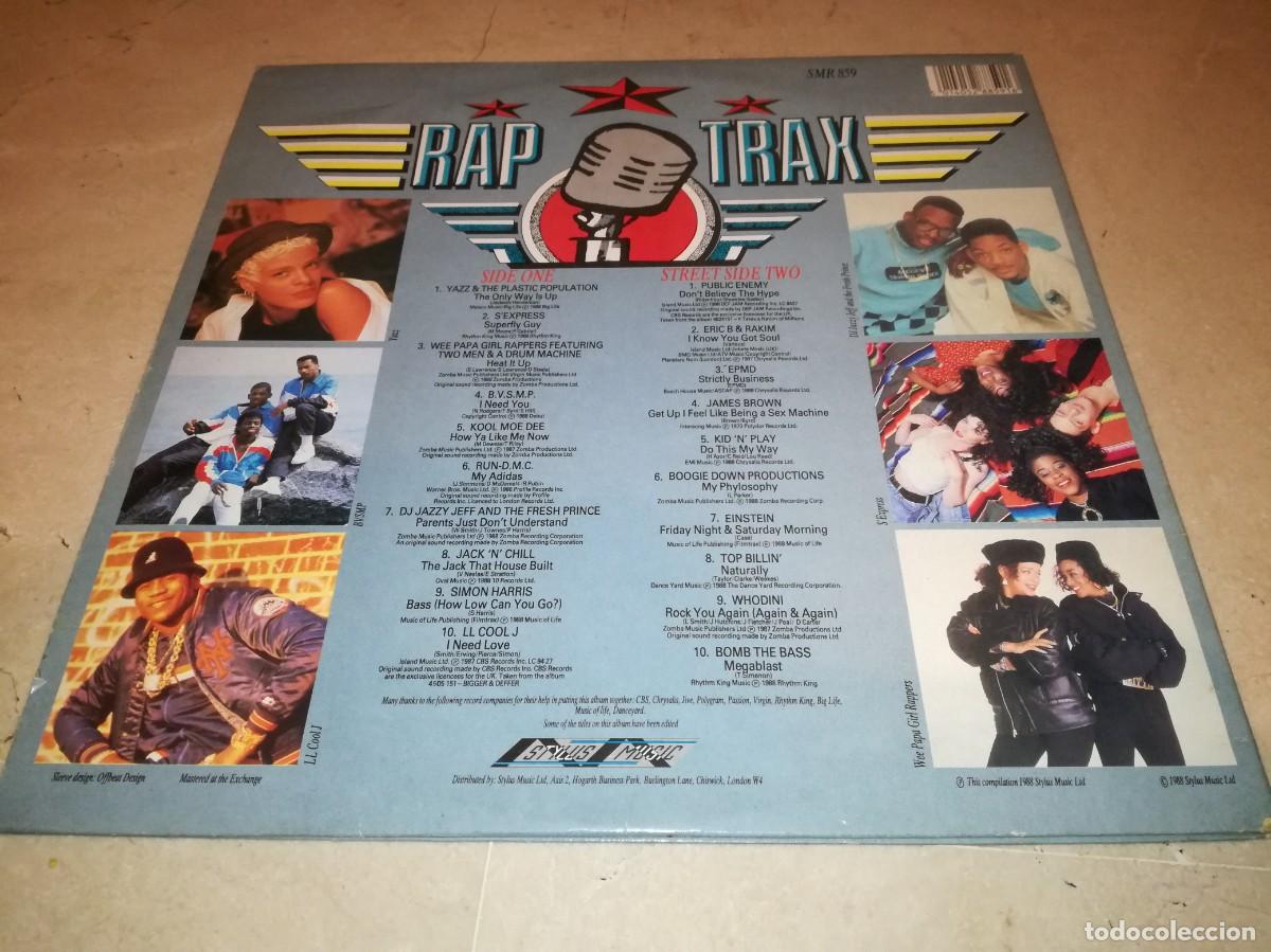 Discos de vinilo: RAP TRAX!-20 MEGA RAP & HOUSE TRAX-GATEFOLD - Foto 2