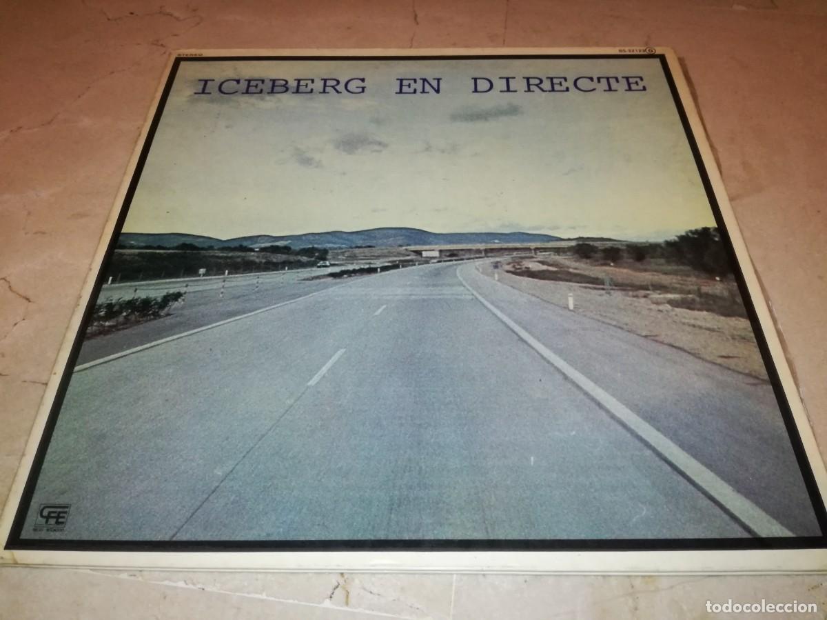 Discos de vinilo: ICEBERG EN DIRECTE-GATEFOLD-ORIGINAL 1978 - Foto 1