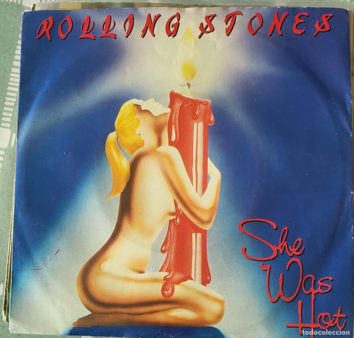 Discos de vinilo: Rolling Stones single sello Emi a&ntilde;o 1983... - Foto 1