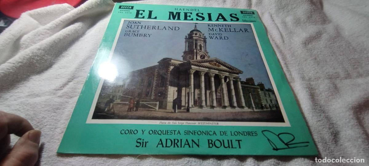 Discos de vinilo: EL MESIAS / HAENDEL / ADRIAN BOULT / DESPR1 - Foto 1