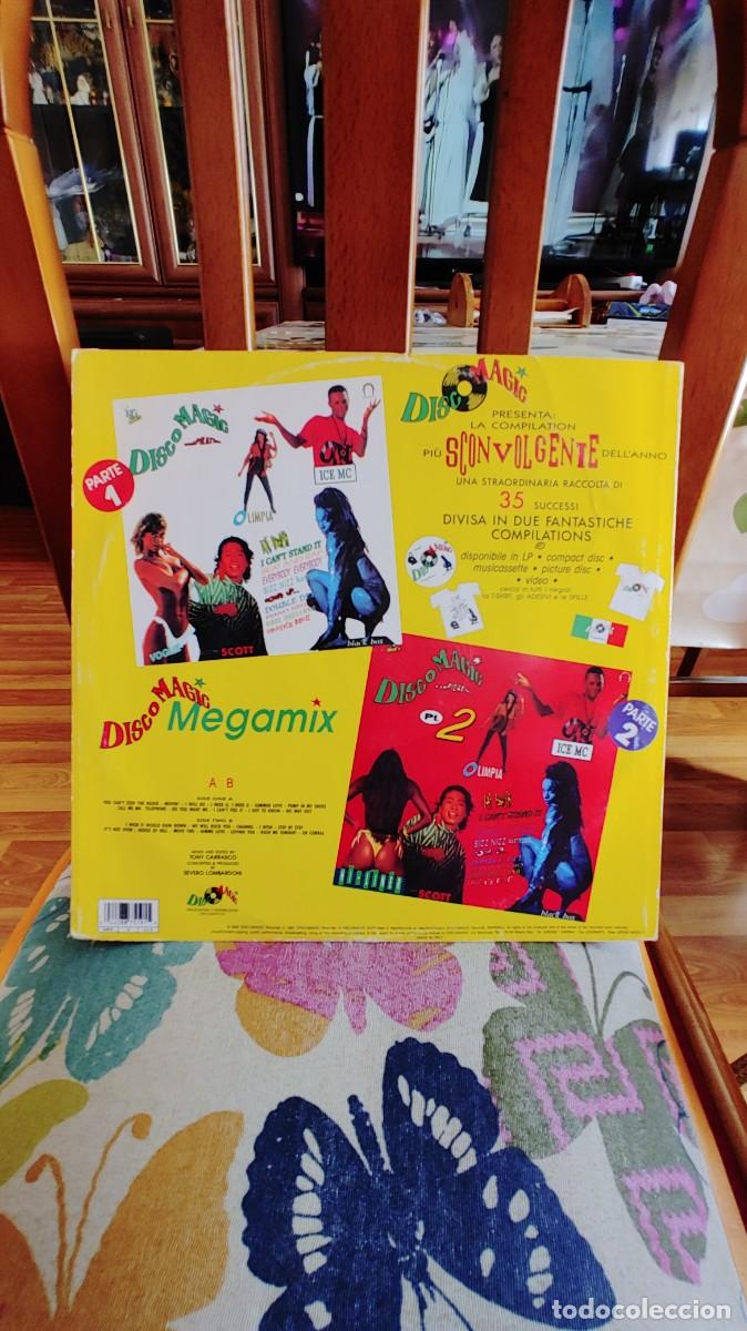Discos de vinilo: DISCO MAGIC-MAXI MEGAMIX 2 - Foto 3